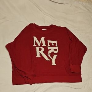 Maurices Bold Red Knit Top